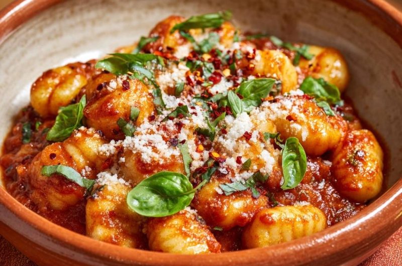 Spicy Tomato Gnocchi