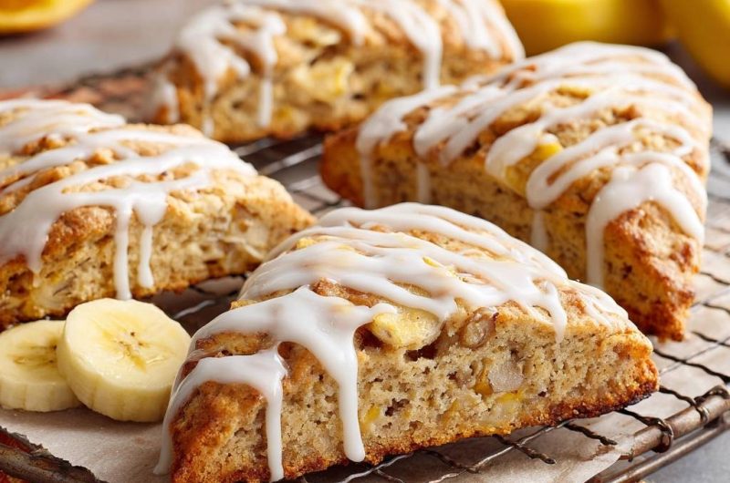 Banana Orange Scones