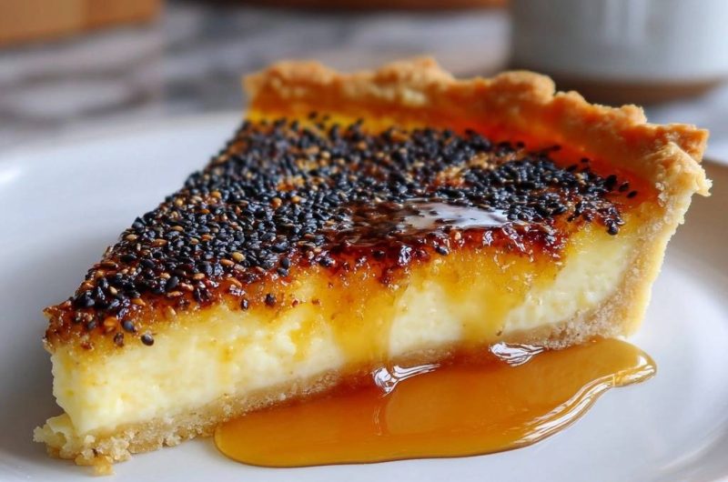 Black Sesame Tart