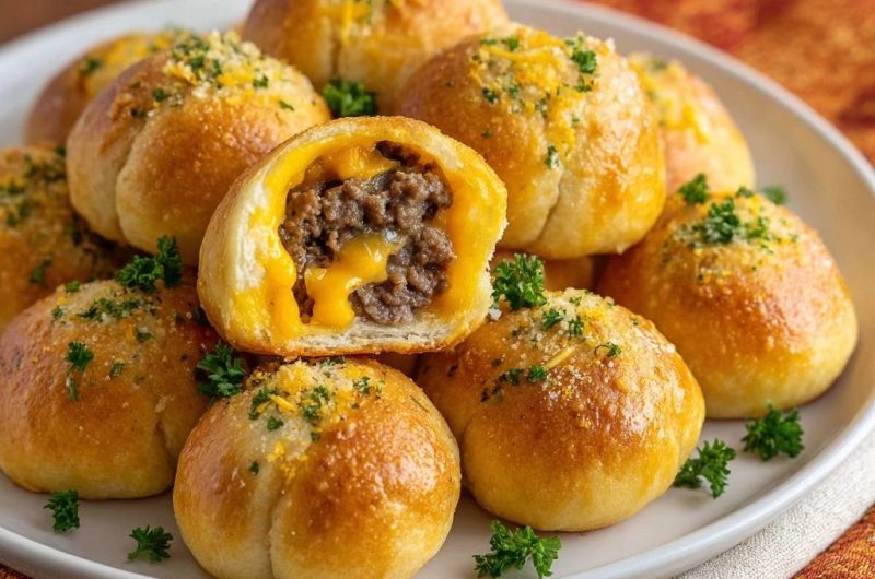 Cheeseburger Rolls