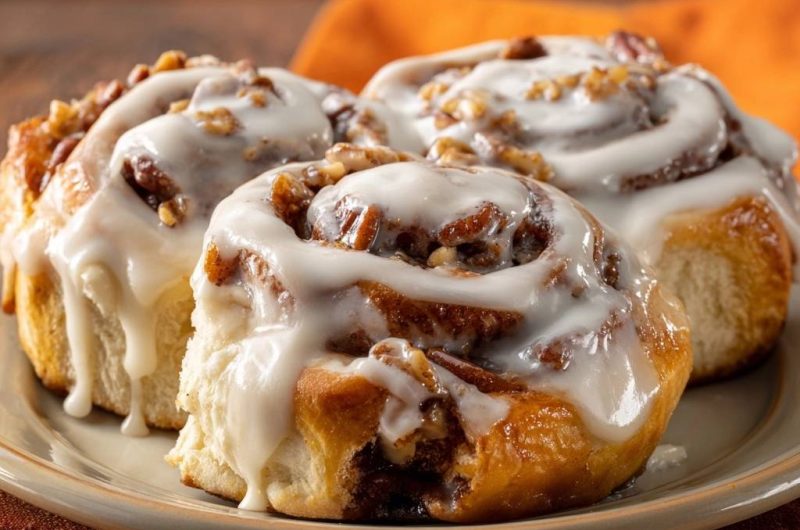 Pecan Cinnamon Rolls