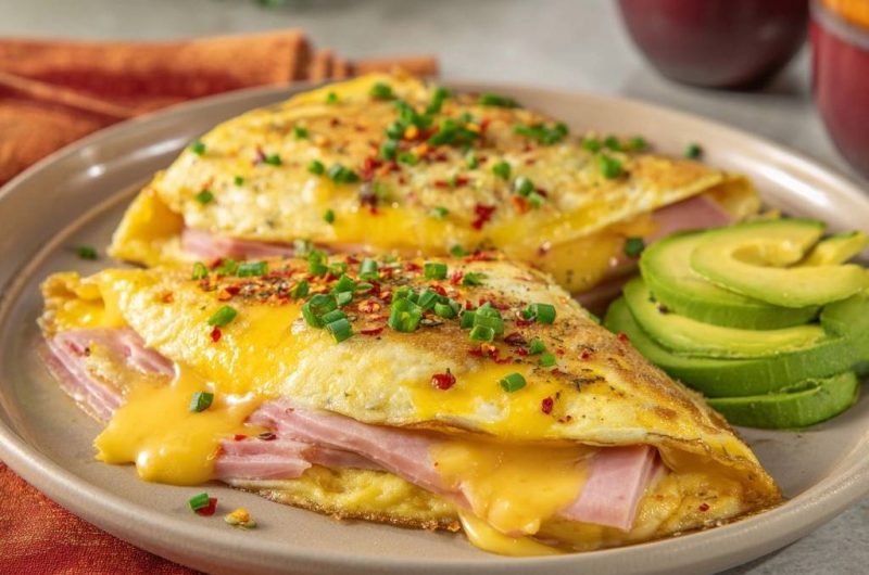 Ham and Cheese Omelette