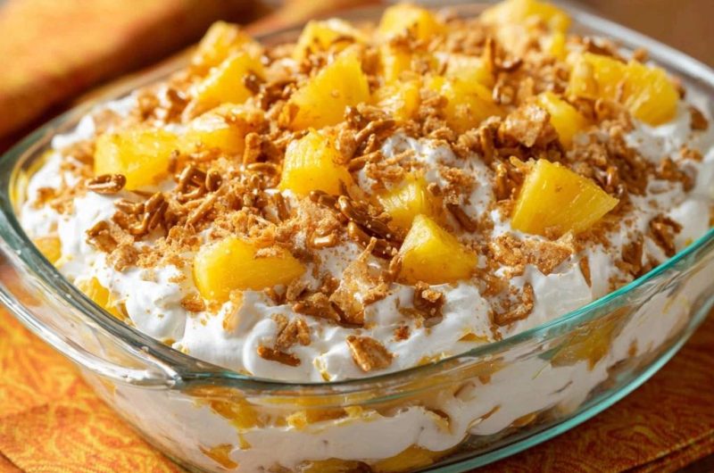 Pineapple Pecan Crunch