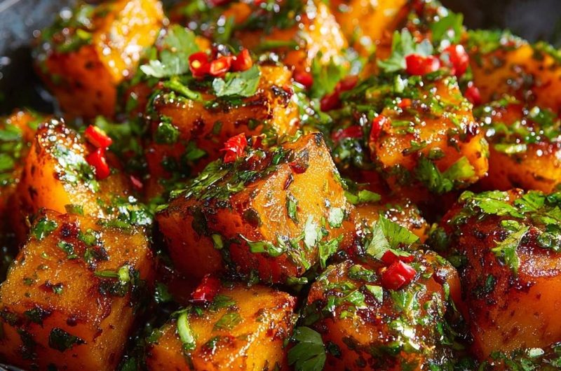 Chili-Glazed Butternut Squash