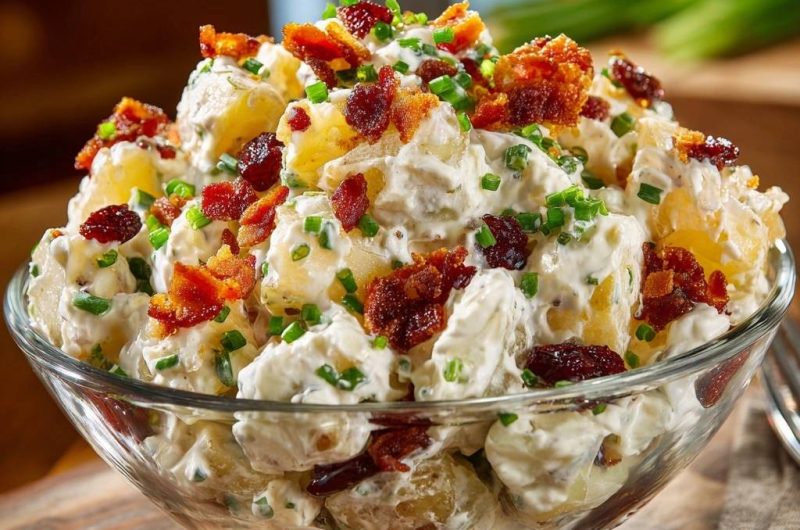 Cranberry Bacon Potato Salad