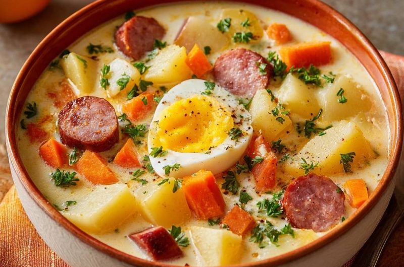 Creamy Potato Sausage Chowder