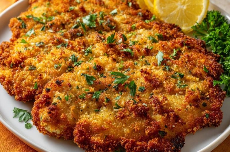 Crispy Chicken Schnitzel