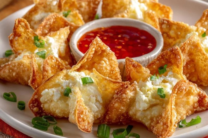 Crispy Cream Cheese Wontons