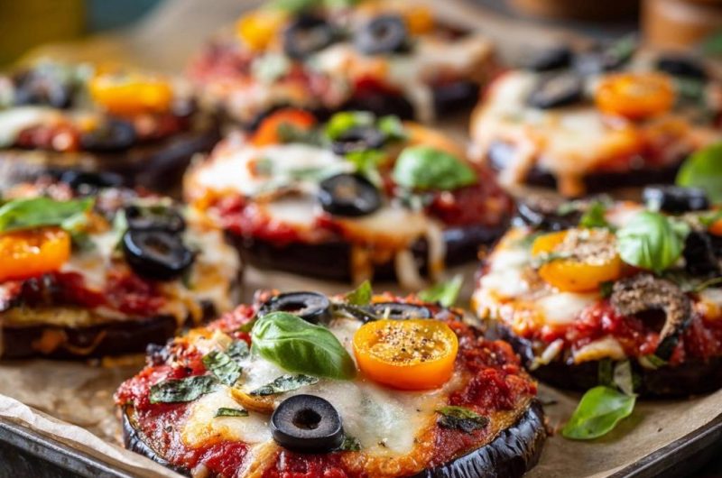 Eggplant Pizzas