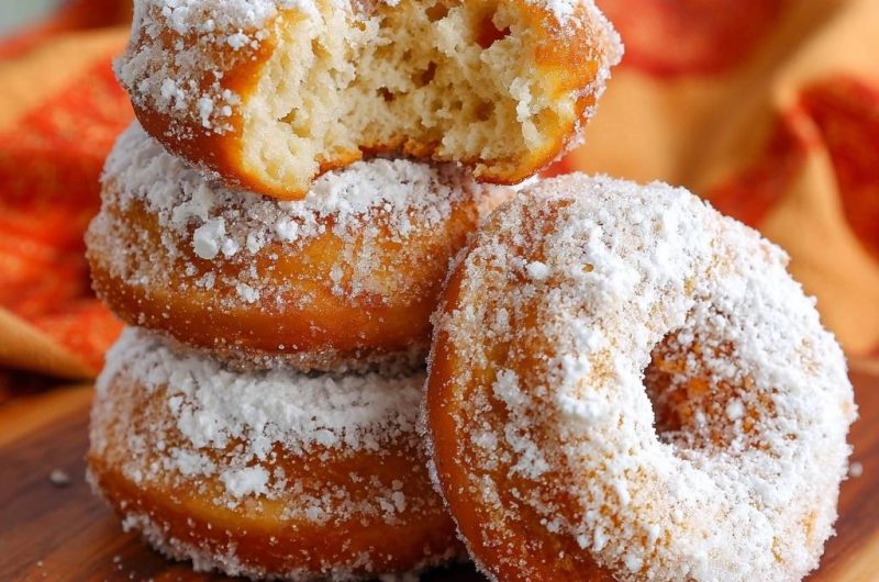 Fluffy Powdered Beignets