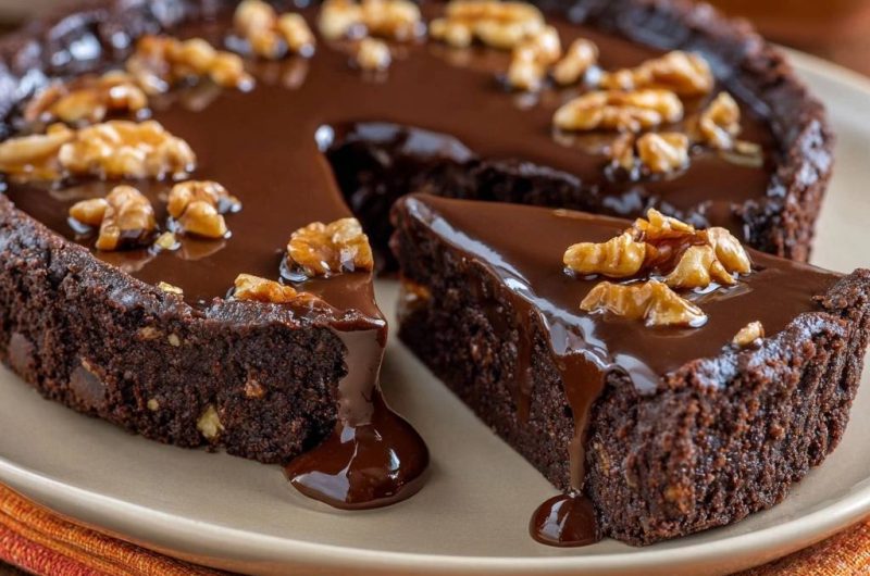 Fudgy Chocolate Walnut Brownies