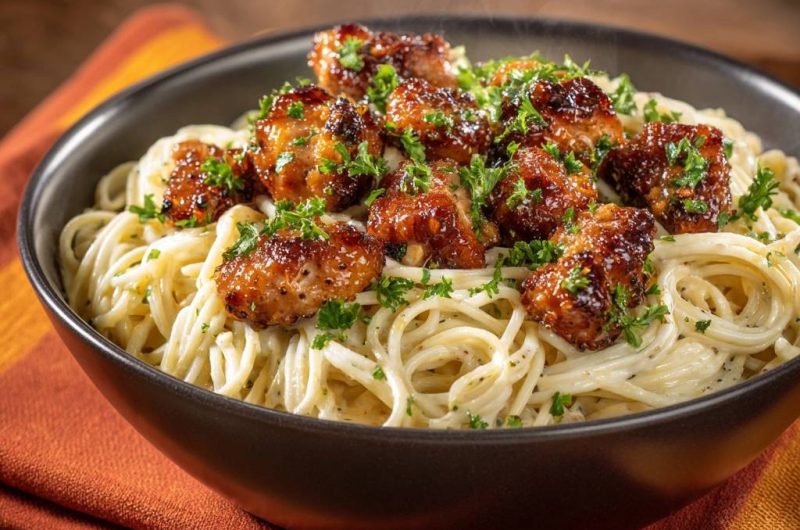 Glazed Chicken Noodles