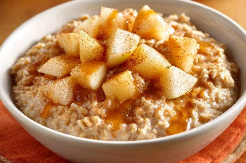 Cinnamon Pear Morning Oats