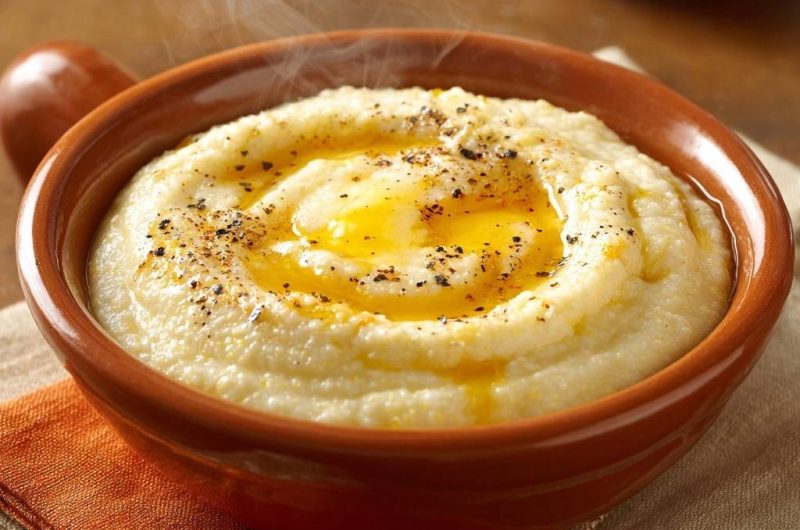 Creamy Buttered Polenta