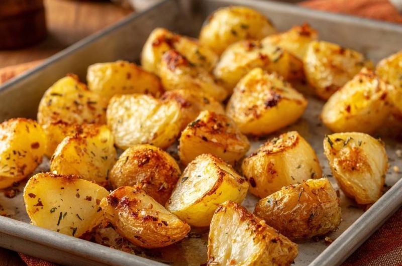 Garlic and Herb Roasted Potatoes