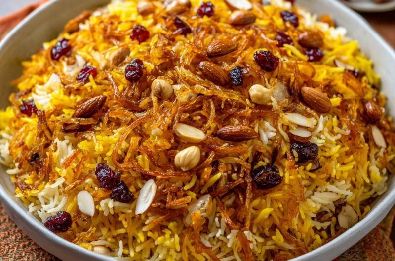 Jeweled Saffron Basmati Rice
