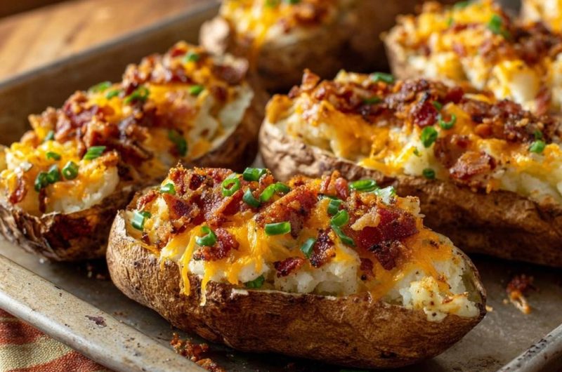 Loaded Twice-Baked Potatoes