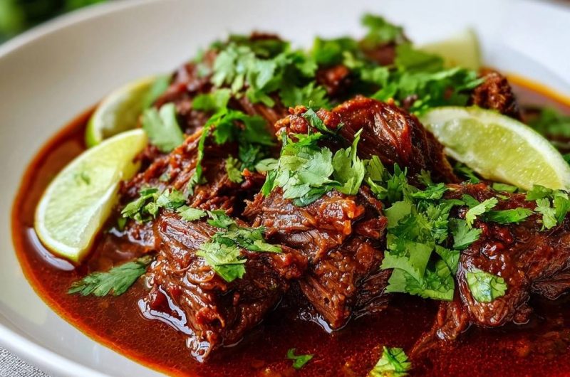 Slow Braised Beef Birria