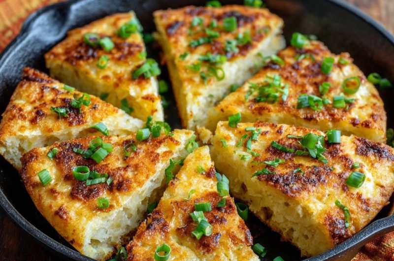 Crispy Skillet Potato Cake