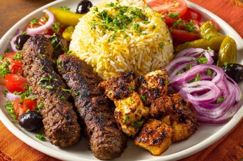 Mediterranean Mixed Grill Platter