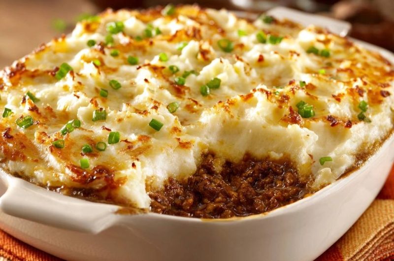 Savory Ground Beef Shepherd's Pie