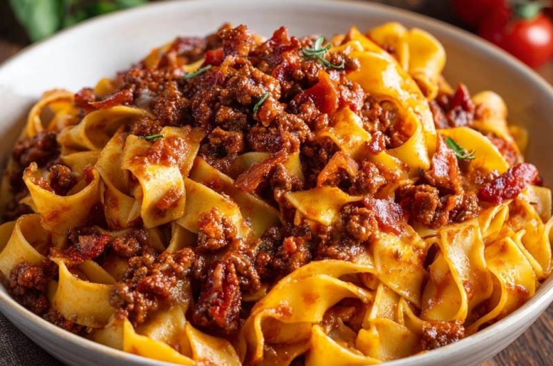Pappardelle with Beef Ragu