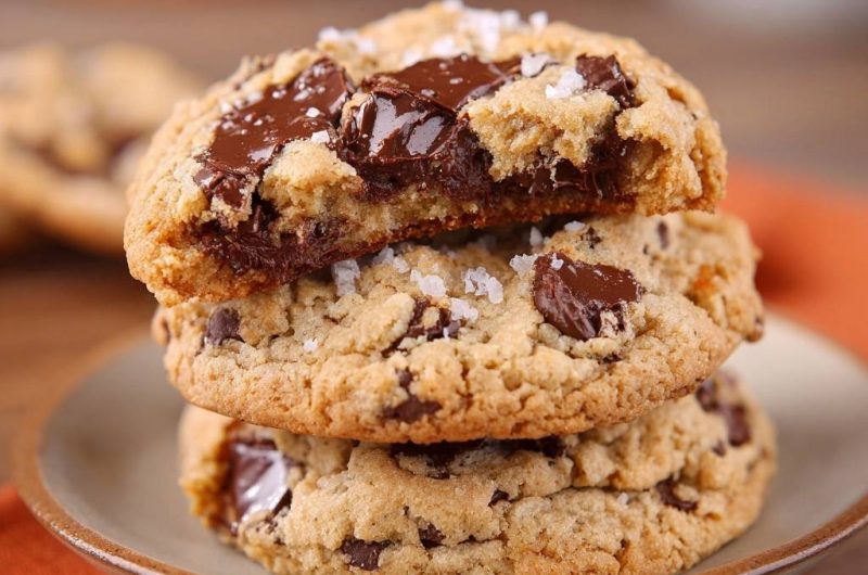 Sea Salt Chocolate Chunk Cookies