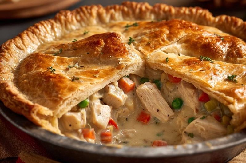 Skillet Chicken Pot Pie
