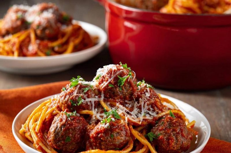Classic Spaghetti and Meatballs