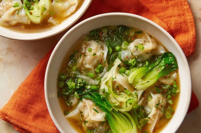 Vegetable Wonton Soup