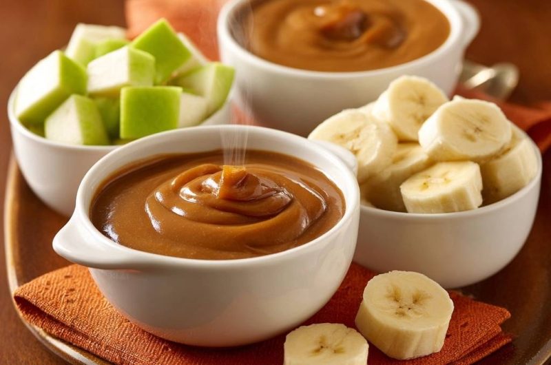 Warm Caramel Fruit Dip
