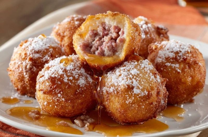 Sausage Pancake Bites