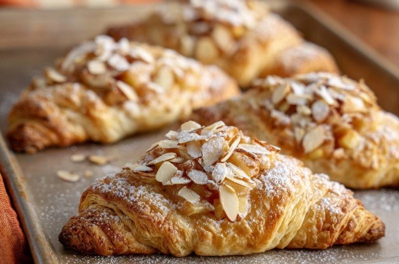 Bakery Style Almond Croissants
