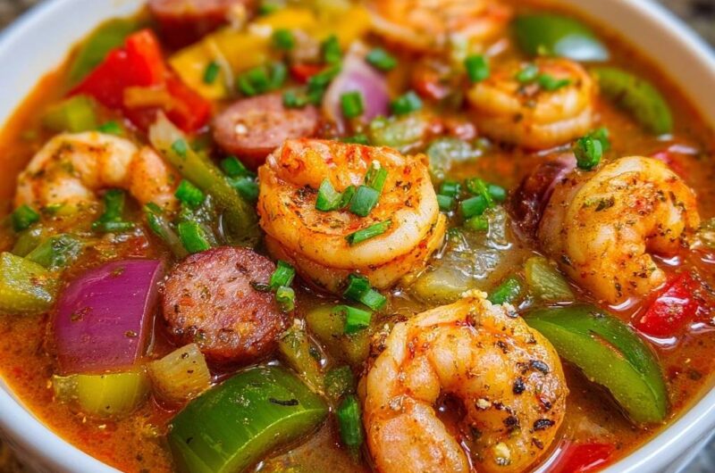 Cajun Shrimp and Sausage Gumbo