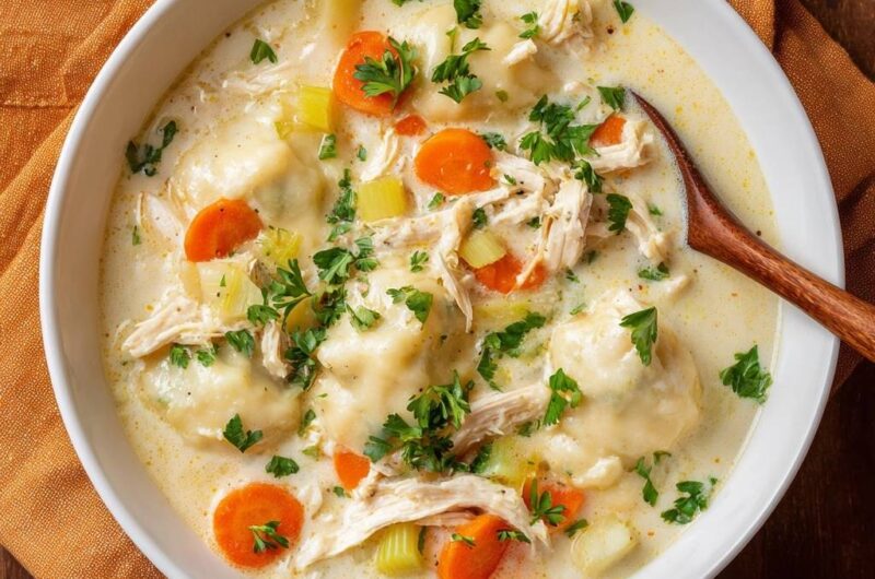 Creamy Chicken and Dumplings
