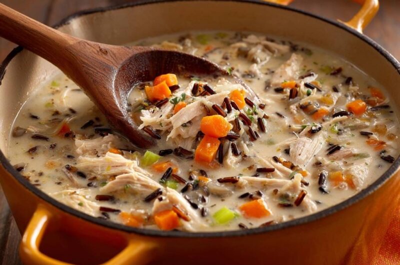 Creamy Chicken and Wild Rice Soup