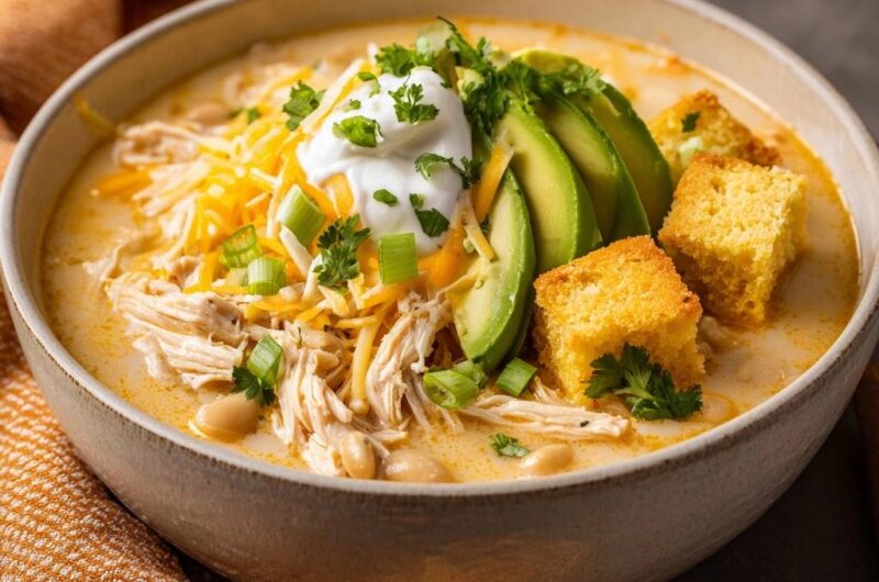 Creamy White Chicken Chili