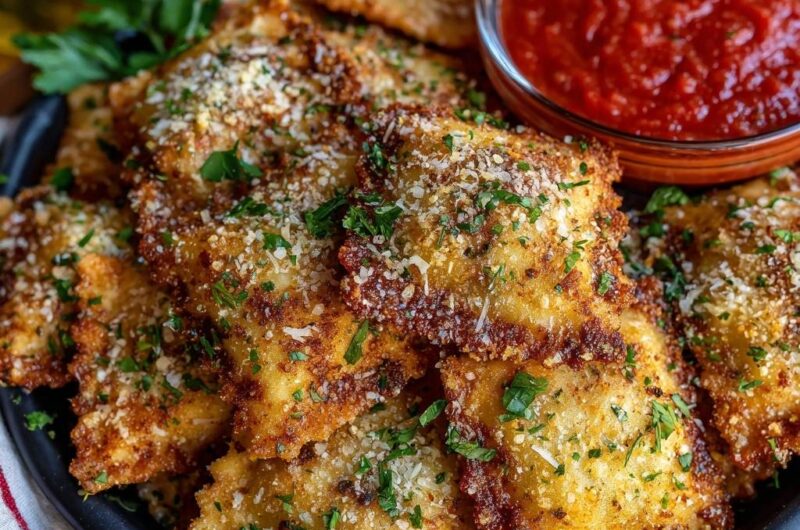 Crispy Toasted Ravioli