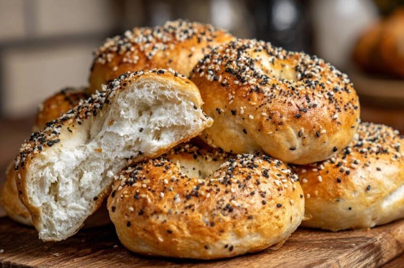 Homemade Everything Bagels