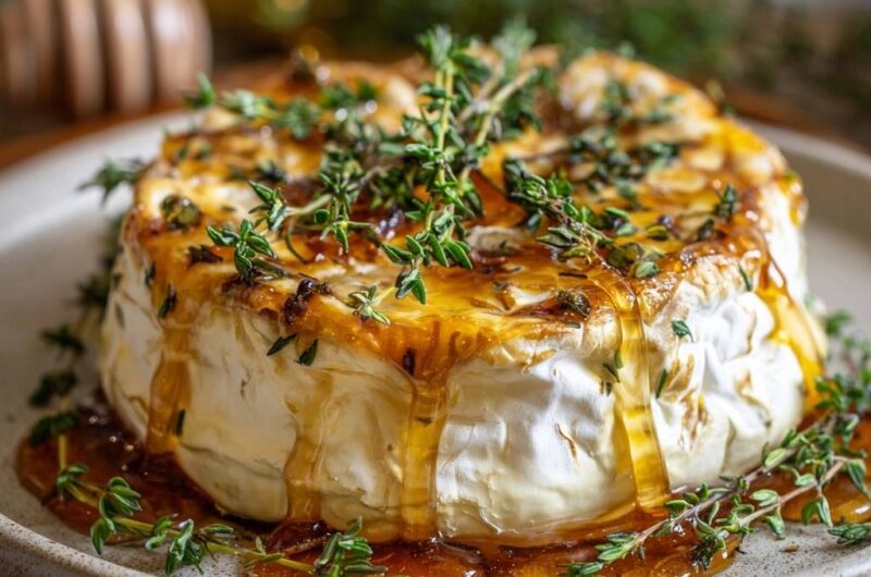 Honey Thyme Roasted Brie