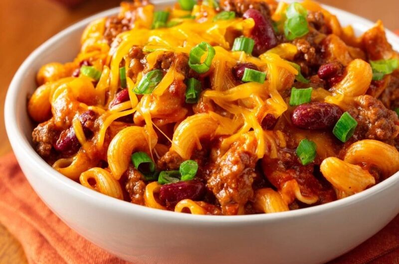 One-Pot Chili Mac and Cheese