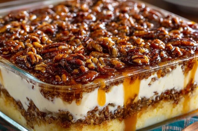 Caramel Pecan Cheesecake Lush