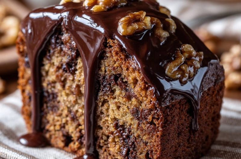 Chocolate Chip Walnut Banana Bread