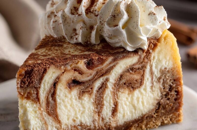 Cinnamon Swirl Cheesecake