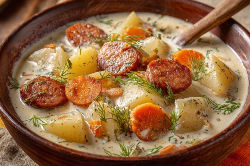 Creamy Potato and Sausage Chowder
