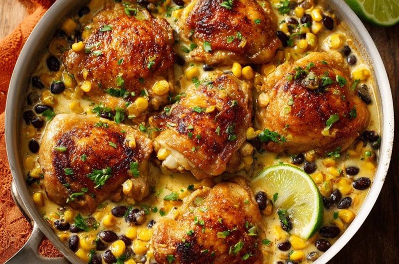 Creamy Southwest Chicken Skillet