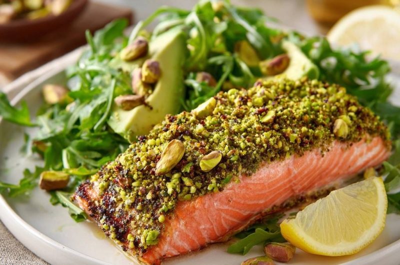 Pistachio Crusted Salmon