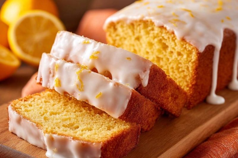 Glazed Lemon Loaf Cake