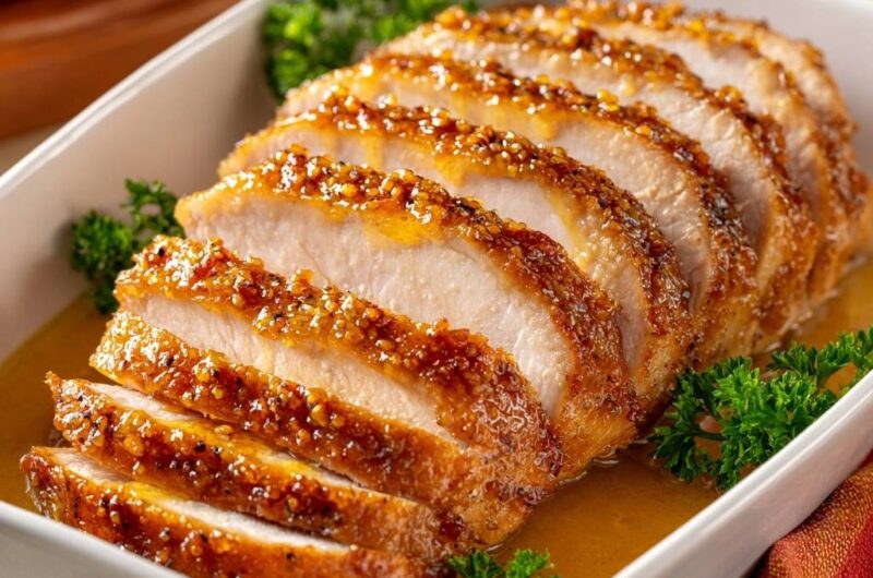 Honey Mustard Glazed Turkey Roast