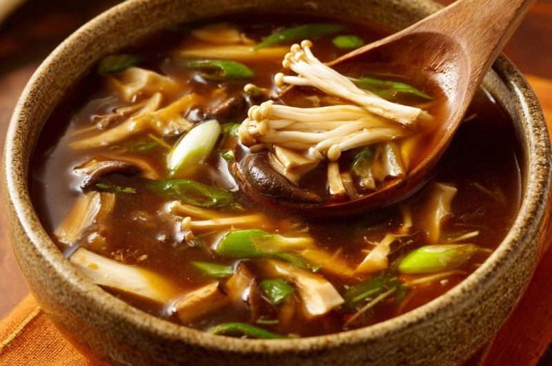Savory Wild Mushroom Soup